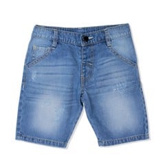 Quần Jeans bé trai ngắn B017003 (2T, Xanh jean)